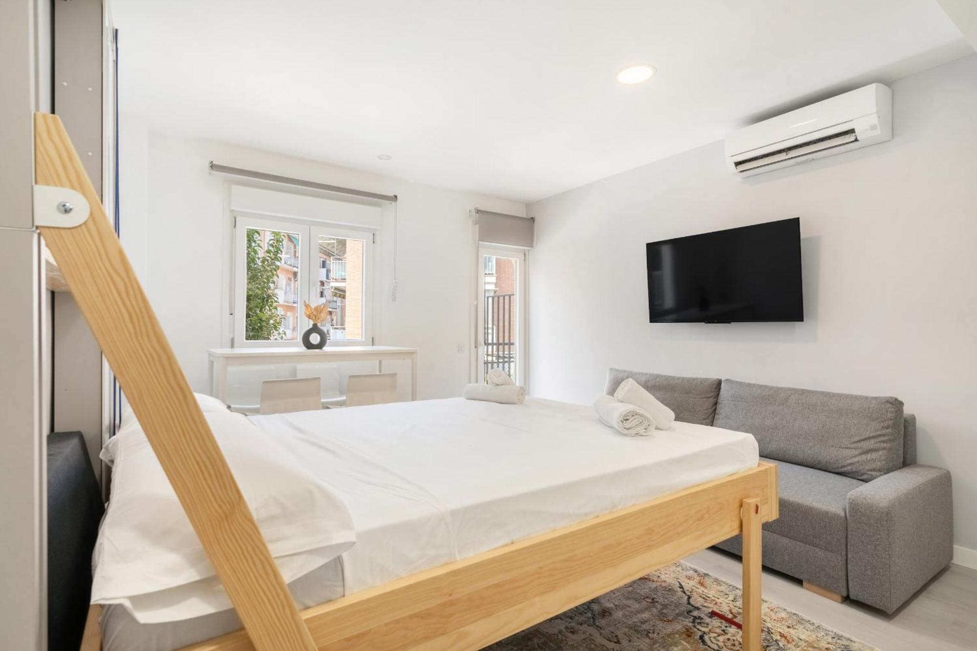 Madriver Apartamentos Reformados Con Parking Gratuito Dış mekan fotoğraf