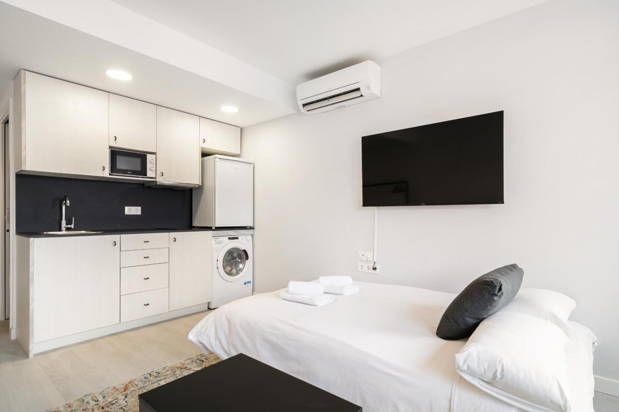 Madriver Apartamentos Reformados Con Parking Gratuito Dış mekan fotoğraf
